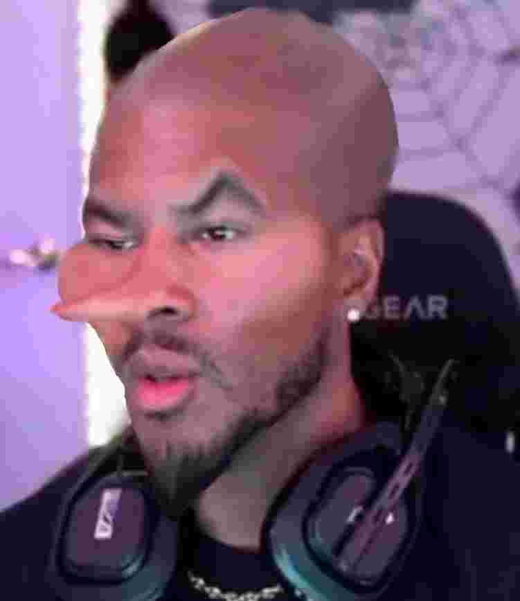 GHUIBULL's tweet photo. trying to find if lowtiergod saw my fabulous edit on stream, but it appear the little worm blocked me without even doing me the favor of showing the world my beautiful creation. how distasteful! #ltg #lowtiergod @lowtiiergod https://t.co/VX5O4SGJyD