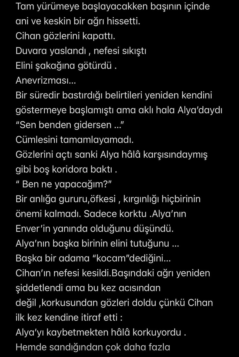 emilabloom's tweet photo. Alya’nın Cihan’a “Enver’le evlenirim “ dedikten sonra yaşanacakları benim gözümden bakalım devamı gelecek 
#CihAlFanFic #uzakşehir https://t.co/Y8C7vtfNXV