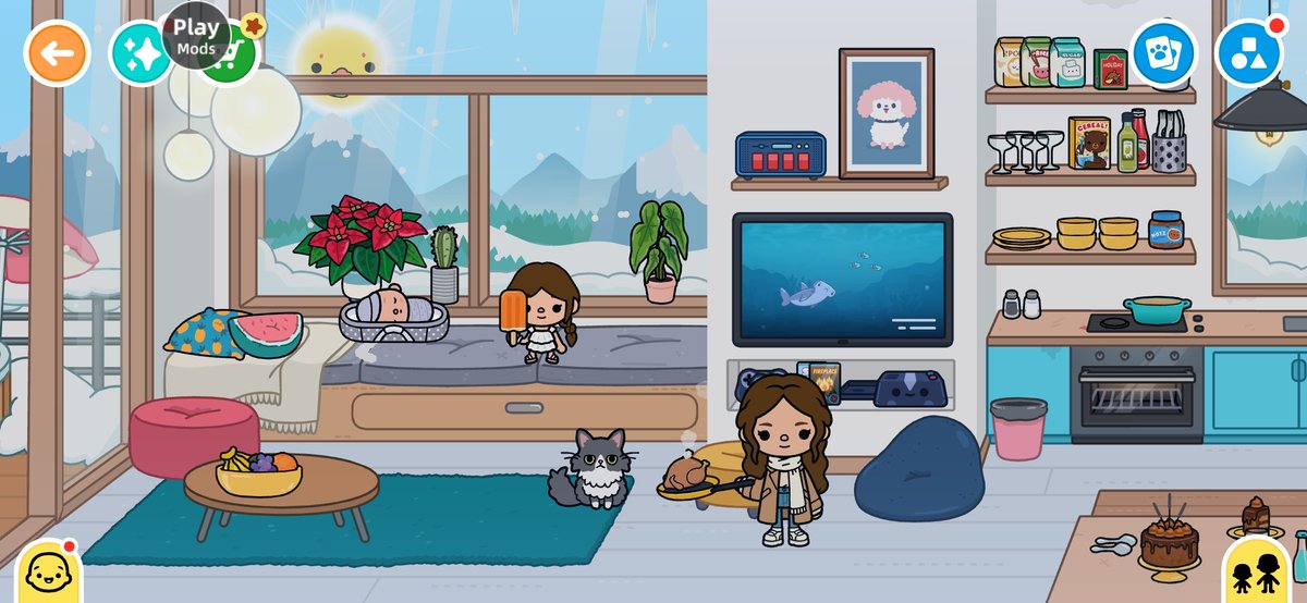 ArynYelena43235's tweet photo. "Elia came home tired from work and is making chicken with sauce for dinner. Rhaenys, on the other hand, is singing a lullaby to baby Aegon."

#EliaMartell https://t.co/4iCoQLcbPB