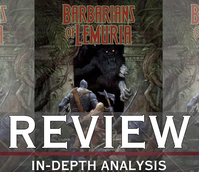 adx1974's tweet photo. Sword, sorcery and savage adventure! In my latest video, I review Barbarians of Lemuria and explore its rules, combat, magic, characters and sword-and-sorcery setting. Is this the ultimate Conan-style TTRPG, and is it worth adding to your collection? 

https://t.co/6Y9iE4YfQ2 https://t.co/2DaNYafdUN