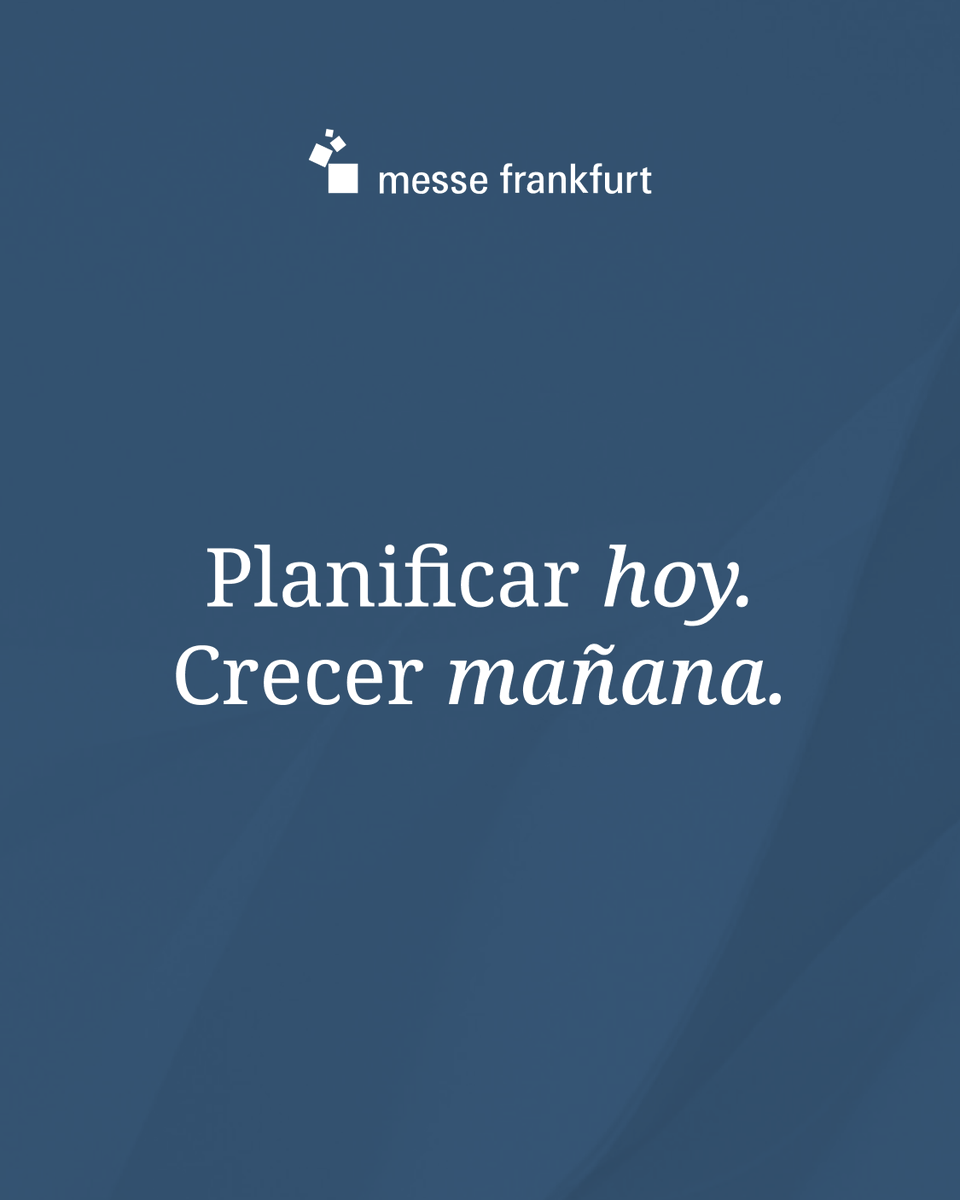 MesseArgentina's tweet photo. Las decisiones de negocios más efectivas se toman con anticipación. 📈💼

Chequeá el calendario en nuestra web y sumate al newsletter para recibir de primera mano todas las fechas y novedades. 📲📩

#MesseFrankfurtAR #Exposiciones2027 #EstrategiaB2B #Planificación2027 #EventProfs https://t.co/phgZoBtlWt