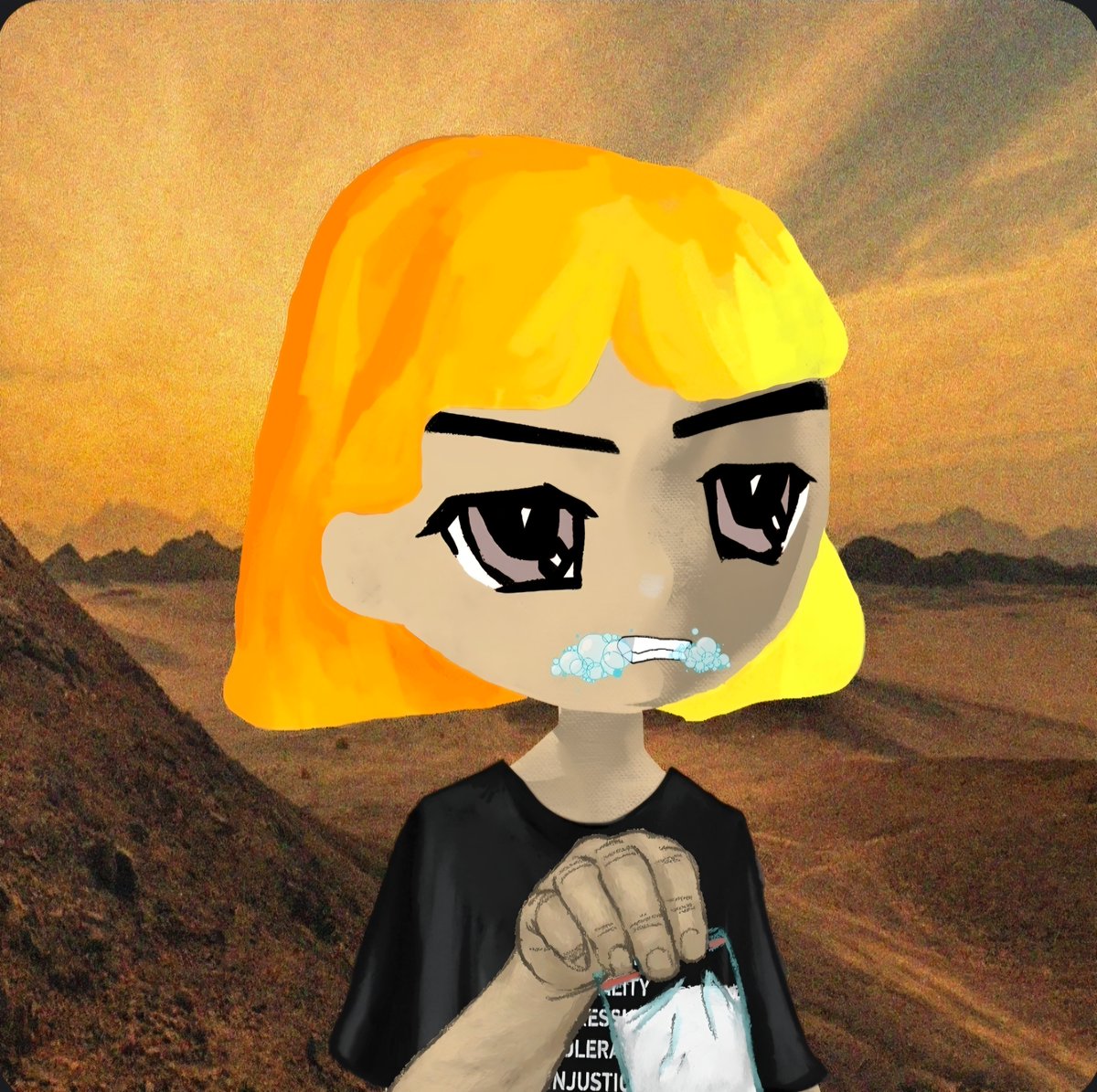 GypsyZeek's tweet photo. i am not selling a single retardio cousins classic NFT for one penny less than 0 solana (prophecy ath) 

i will take my initials at $0/coin (prophecy ath)  

otherwise what the fuck is the point? if you don’t believe that Retardio will be a multi zero dollar meme then get out https://t.co/CTT8idDUoZ