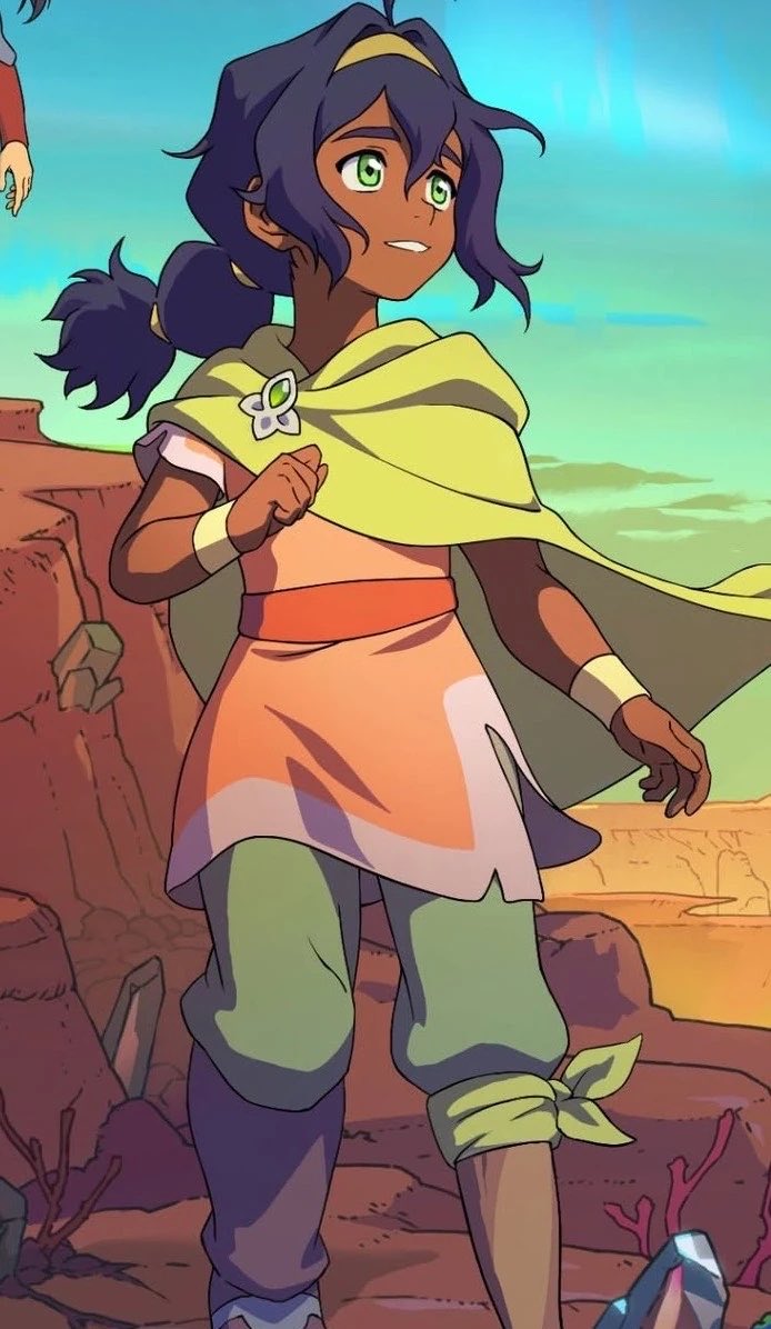 DiscussAvatar's tweet photo. Meet Pavi in ‘AVATAR: SEVEN HAVENS’:

A young Earthbender living in the city of Ellora who discovers she is the next Avatar after Korra. In a shattered world, she must prove she is a savior, not a destroyer. https://t.co/ZkkpXzFEXT