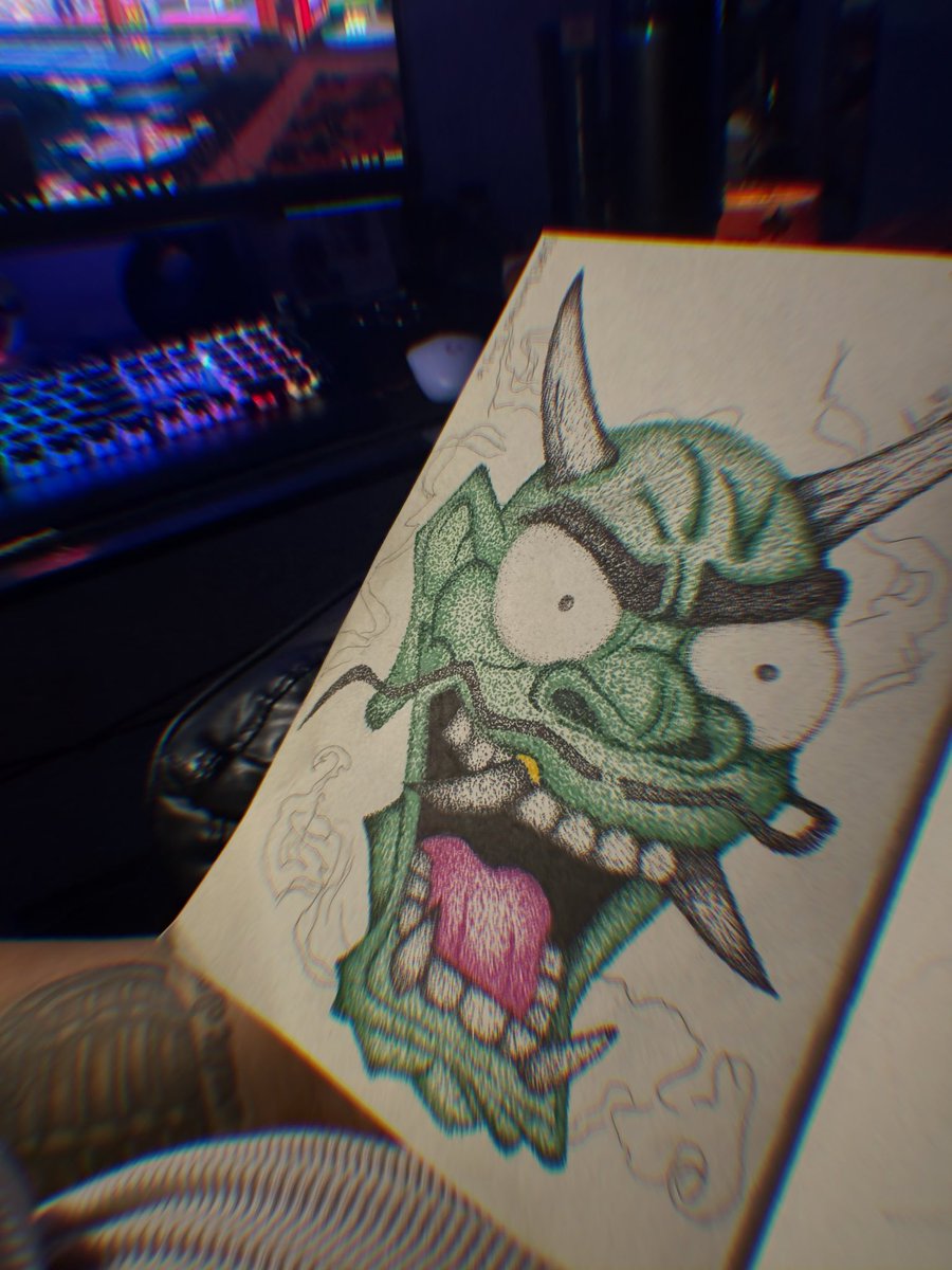 curvyysagee's tweet photo. Final draft 💚🖤🩷 https://t.co/5AMXY7CODB
