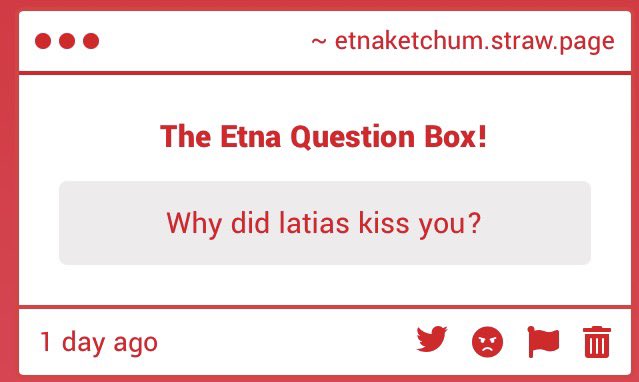 etnaketchum's tweet photo. (Sorry this took so long to answer) Kalosians say goodbye and hello with kisses, so Latias may have been copying that! https://t.co/gA6Mtd4ZDE