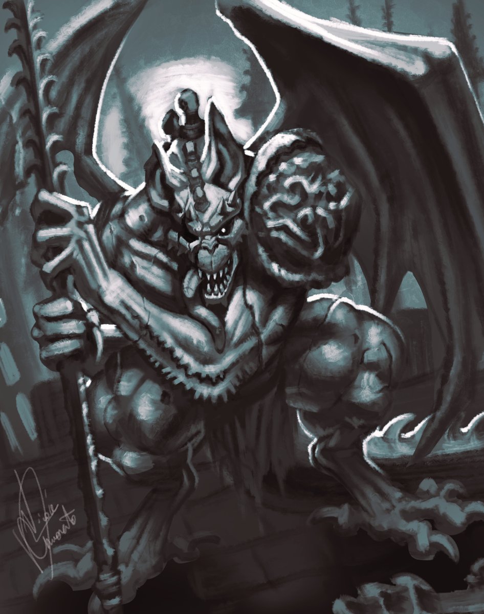 NicoleChiorato's tweet photo. Weretober2026 Day 06 - Fallen Knight Gargoyle 🗡️  

🍀 #Vgen https://t.co/xgXCDlbQ8z
🤍e-mail : nicolechiorato.contact@gmail.com

 #weretober2026 #art #illustration #weregargoyle #timelapse #speedpaint https://t.co/6BzmpBglpJ