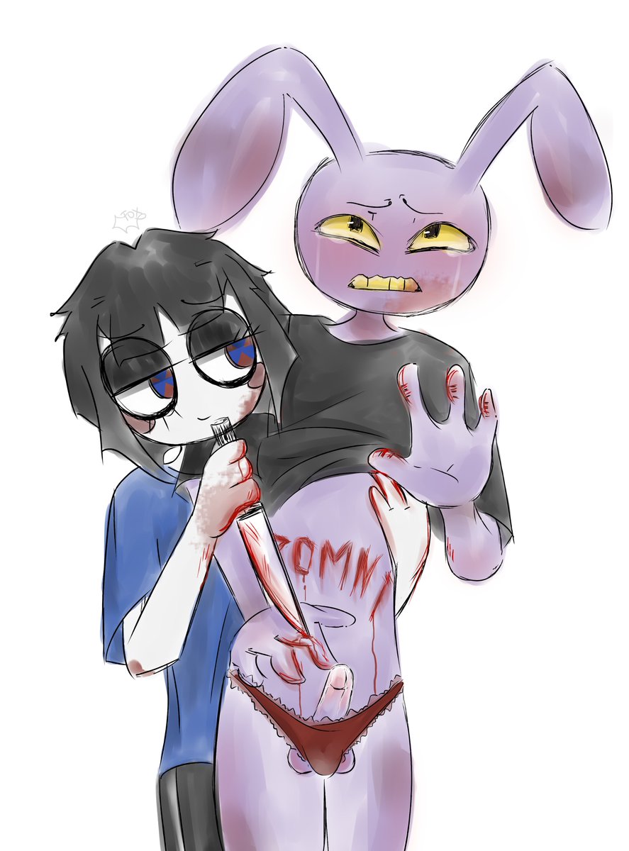 emma_fox12's tweet photo. 🔞GORE, SUGGESTIVE CONTENT, NSFW, BLOOD ETC...‼️
Randomly fell in love with watercolor and got too lazy to do lineart...
.
.
.
#tadc #theamazingdigitalcircus #jax #pomni #genitalcircus #EatYourHeartOut https://t.co/E0z7AyYNoX