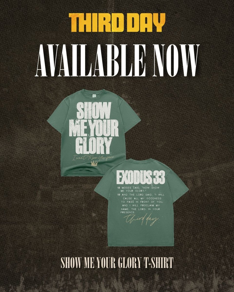 thirdday's tweet photo. A new season calls for new Third Day merch! Head to our store to pre-order new items including the Third Day Live From Atlanta, GA (The 30th Anniversary Tour) double disc CD now. #TD30 https://t.co/fL6Jjef9cl https://t.co/T93hVJBfNm