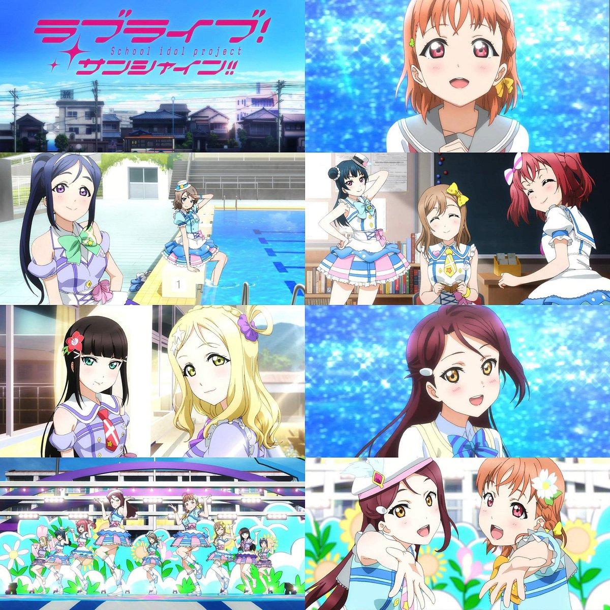Ken107Muro's tweet photo. 今日でAqoursのデビューシングル
「君のこころは輝いてるかい？」発売１１周年✨
＆
ラブライブ！サンシャイン!! TVアニメ2期 放送開始から９周年✨
#ラブライブサンシャイン #Aqours https://t.co/nqZJkonebc