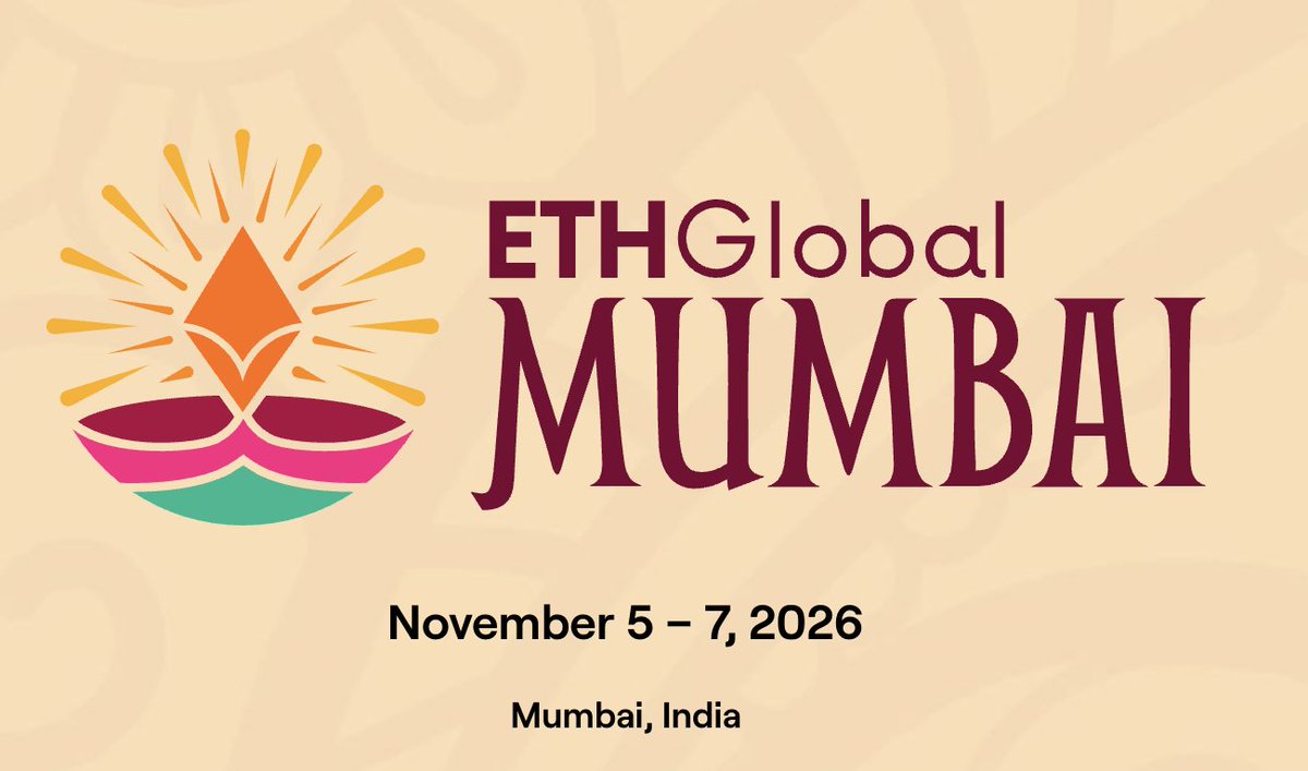 saishh_k's tweet photo. I'm going to ETHGlobal Mumbai @ETHGlobal!

Link: https://t.co/naE90jARrJ https://t.co/VUnwNWpw5Y