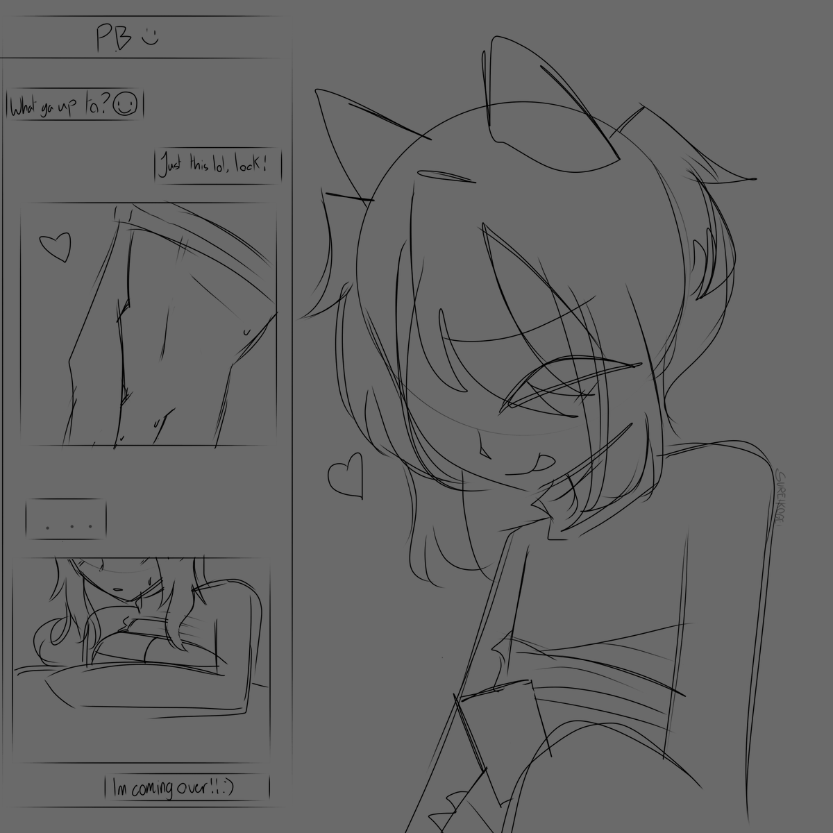 mourningvera's tweet photo. #phrotting (first time drawing on my phone have mercy)

texts. 1/? https://t.co/SgnaaGnfyk