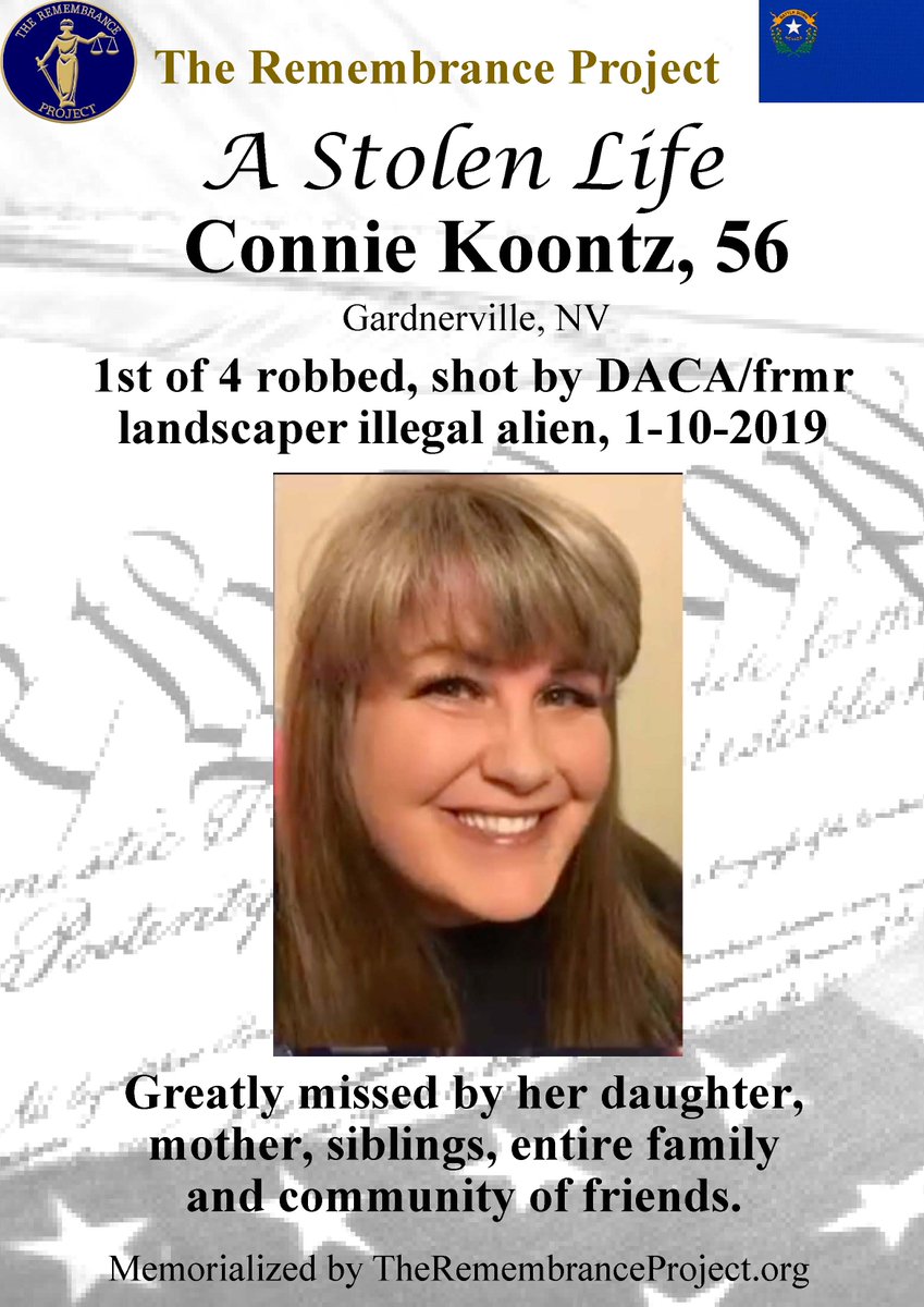 StolenLivesQlt's tweet photo. October is THE REMEMBRANCE MONTH FOR CITIZENS KILLED BY ILLEGAL ALIENS.  Ask every politician:  How many killings are finally enough before they MASS DEPORT every illegal! @LionelMedia @IanCarrollShow @baroncoleman @TuckerCarlson @RealCandaceO https://t.co/sV8P4ZDsMH