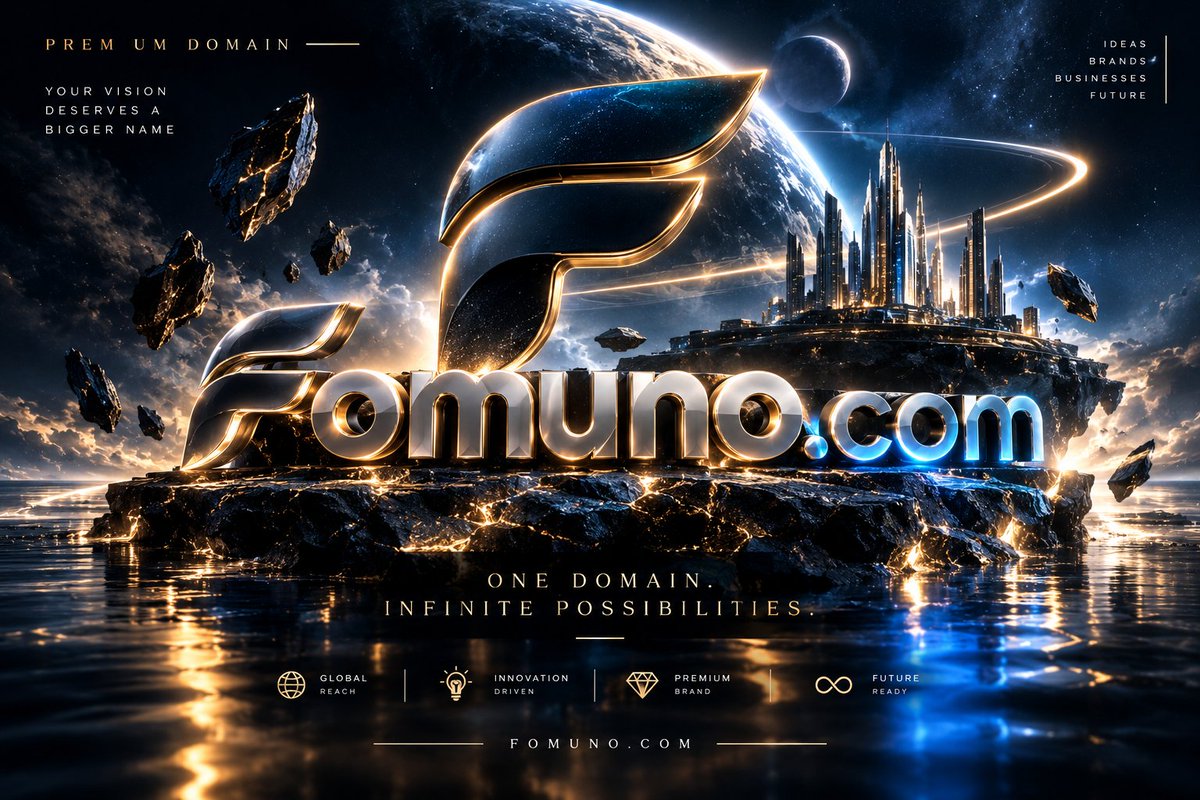 next_aura's tweet photo. Short names survive every rebrand a company will ever do.

https://t.co/bnzPgCmJ2X → Vision → Innovation → Future

✅ Owner-direct, no broker

💰 $3,399 — buy it now
#FOMUNO #AI #SaaS #Fintech #Startup  #TechStartup
#BrandName #USA https://t.co/mzwQ3kbelT