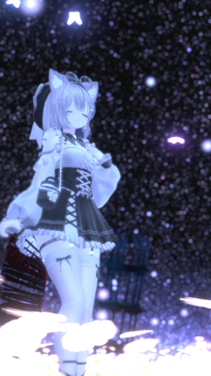 LiluRays's tweet photo. おはようございます(  ¯꒳​¯ )ᐝ
 #VRChat 
 #VRChatPhotos https://t.co/Kv21AbZvhT