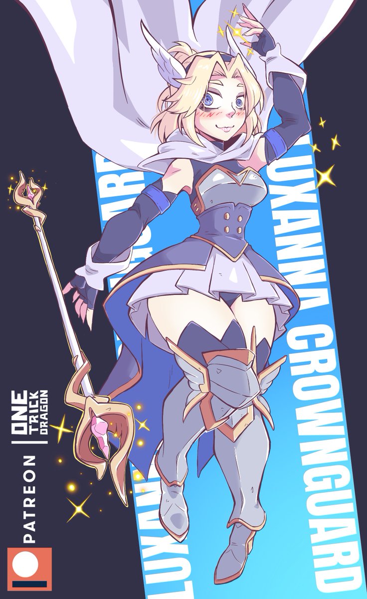 OneTrickDragon's tweet photo. Lux fanart https://t.co/NFVtSqRqTO