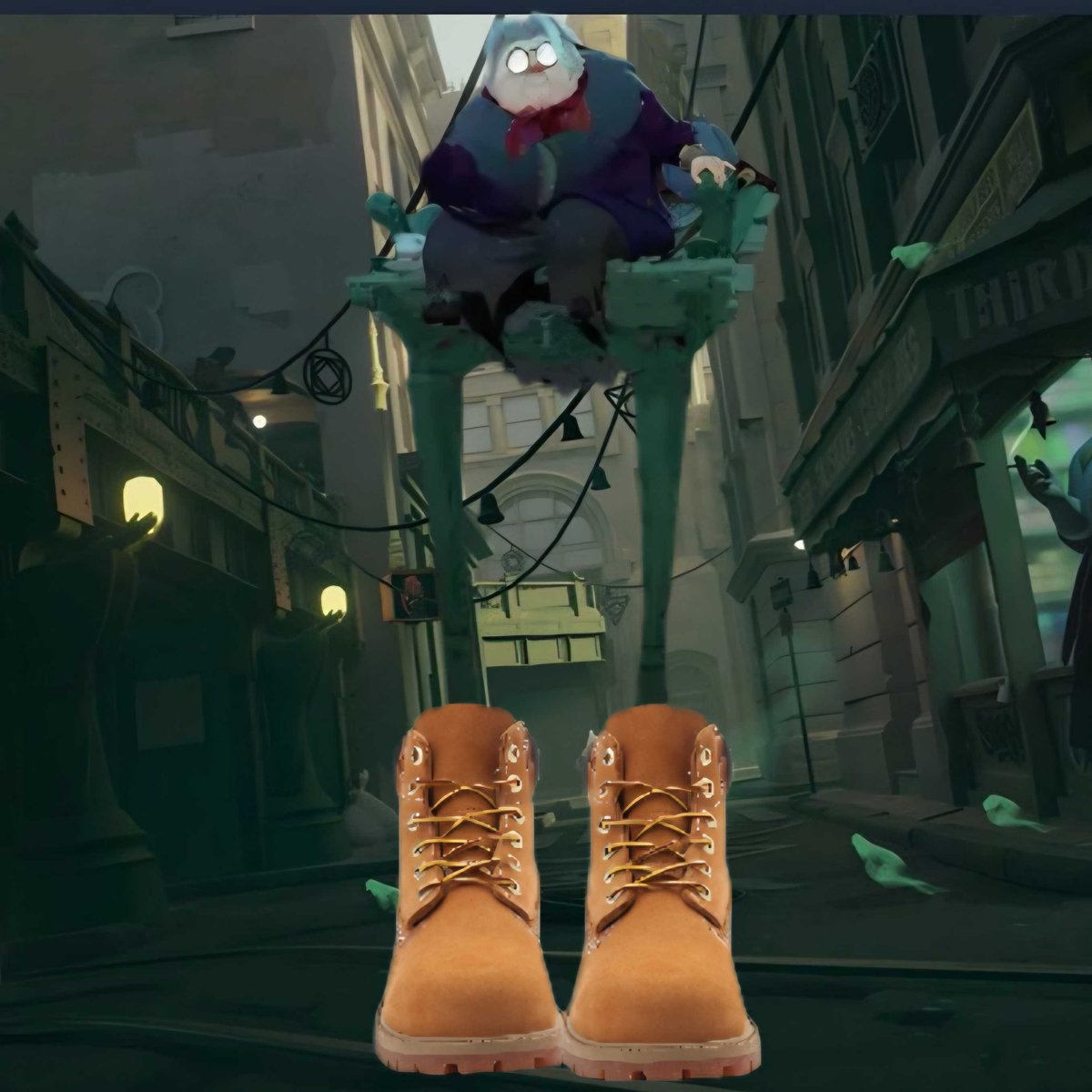 DAMASKEDKUSKO's tweet photo. Baba Rocking dem timbs dead ass @IntelDeadlock https://t.co/4ahpEhdM9R