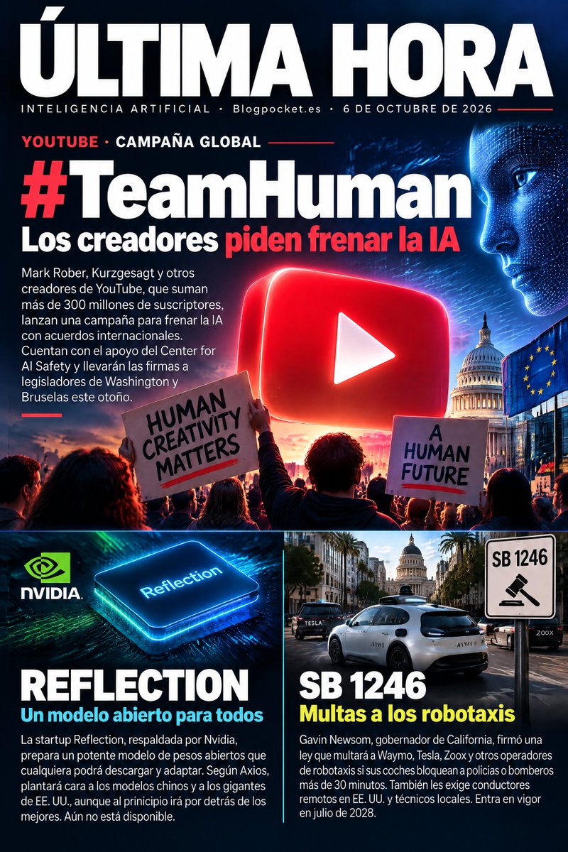 blogpocket's tweet photo. Noticias IA de ÚLTIMA HORA

#IA #noticias #AINews https://t.co/oCLjcBuckb