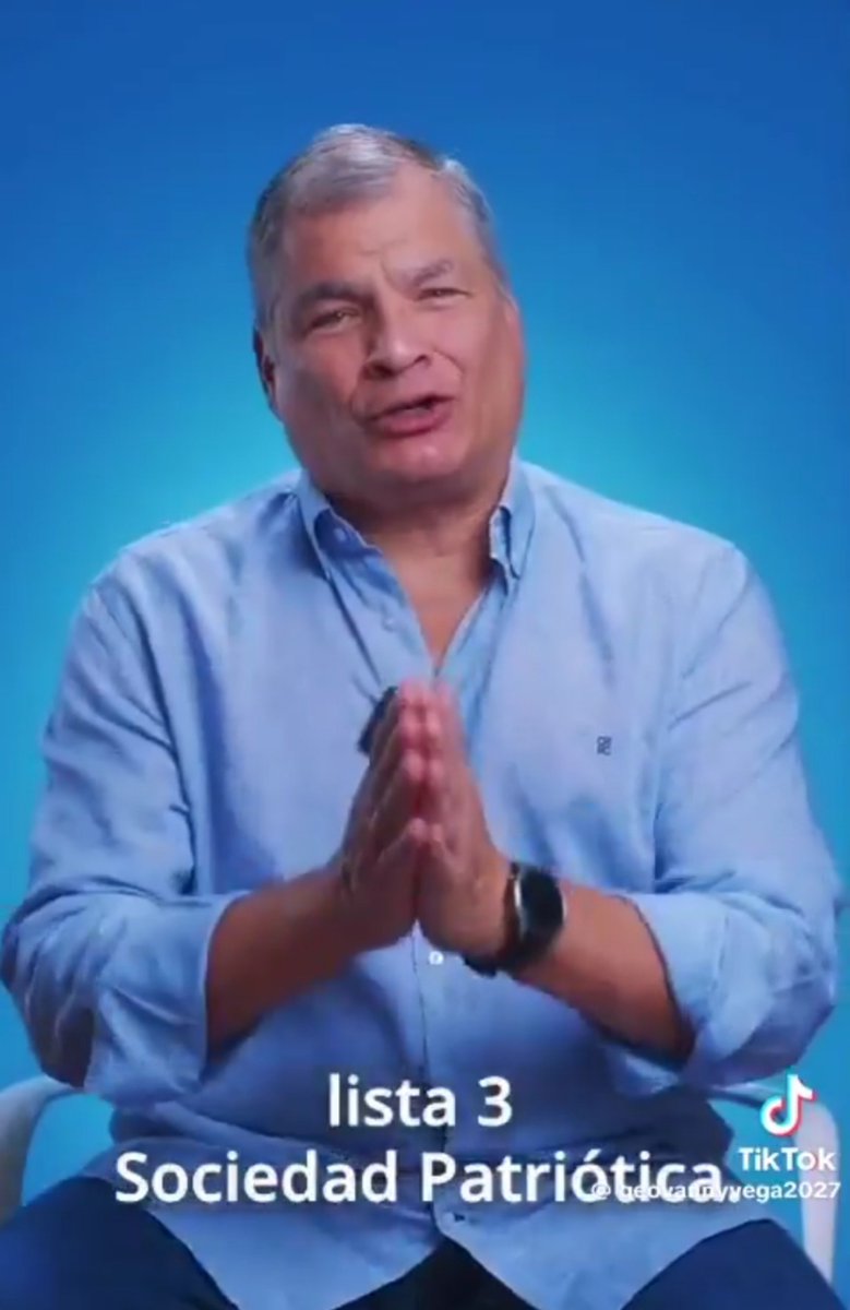 MemesDelMijinOr's tweet photo. Ahora @MashiRafael llora a los mismos partidos políticos q atacó (Pachacutik y Sociedad Patriótica)por un espacio para sus candidatos
Lo que no entiendo es que si @DanielNoboaOk tiene la pluma magica que tanto lo acusa Correa, para que chucha participa si sabe que va a perder 😅 https://t.co/Y0aMHEpzex