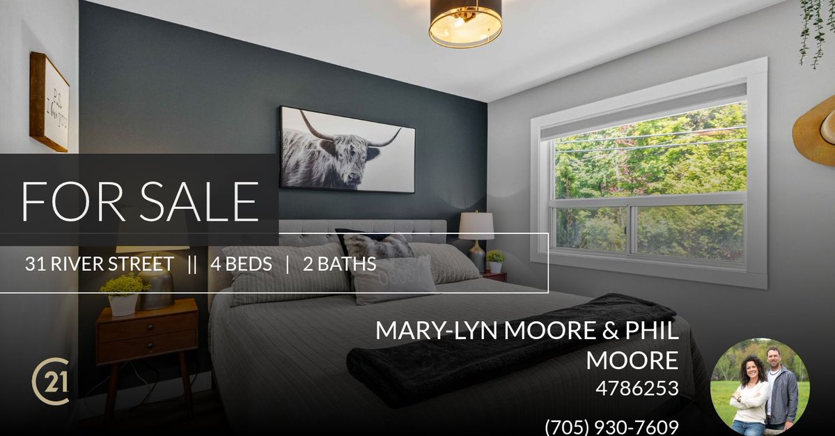 ListMoore's tweet photo. Some houses make you choose.
Want a bigger yard? Give up being in town. Want a garage? Give up extra living space. Want to walk to everything? Prepare to sacrifice privacy.
31 River St. said.... nah. You can have it all 🤔 😃

Phil Moore &amp; Mary-Lyn Moore
Realtors
Century 21 Un... https://t.co/99cOdedV02