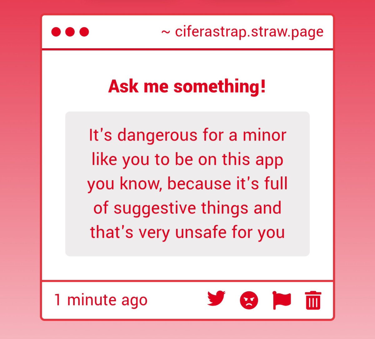 CiferaStrap's tweet photo. I'm 19 but okay I guess https://t.co/U8jljQhaTi