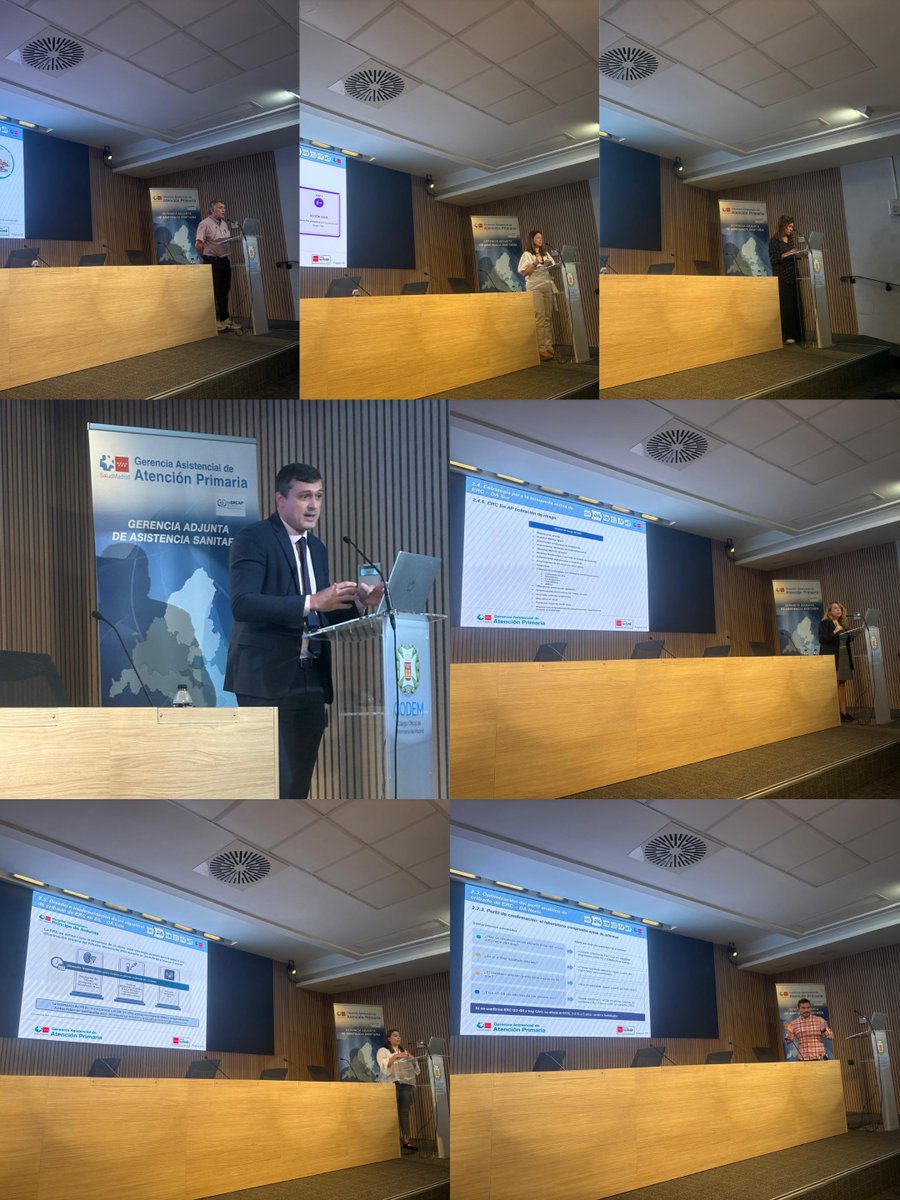 AlcerMadrid's tweet photo. Asistimos a la Jornada de IntERCAP: Herramienta para la mejora del diagnóstico de la Enfermedad Renal Crónica. https://t.co/K7hSCBL7Jm