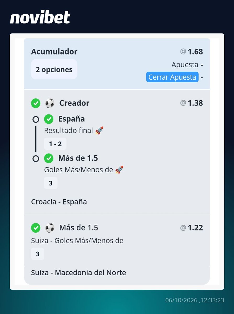 IngsPicks's tweet photo. Hoy todos se nos dió señores, hasta las predicciones que se comparten por aquí previo a los partidos 💚💸💸💸

UNTÉ A NUESTRO TELEGRAM ES GRATIS 
LINK EN MI PERFIL 🖇️🖇️ https://t.co/A6bBqzkFfc