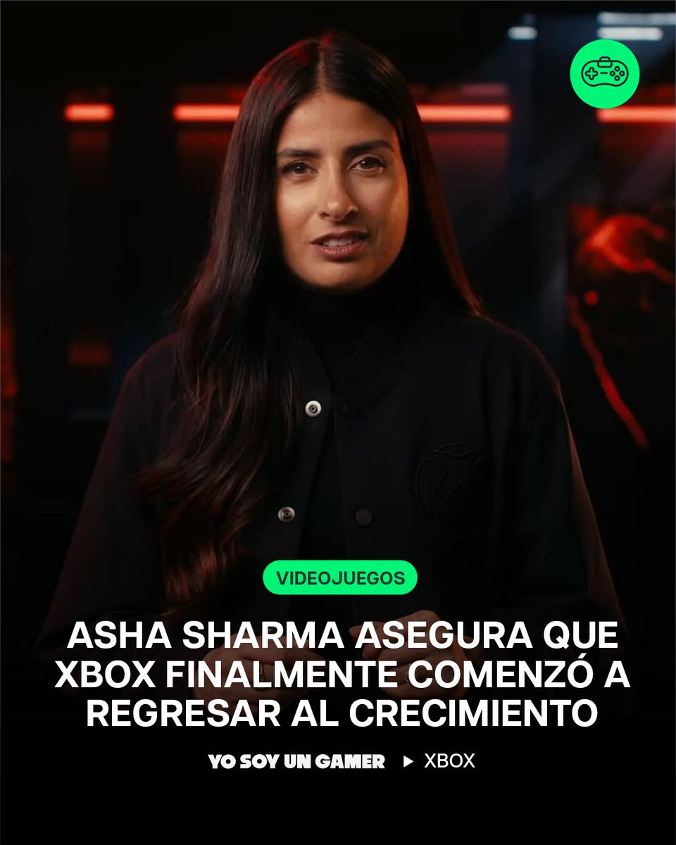 YoSoyUnGamerTW's tweet photo. Asha Sharma asegura que XBOX comenzó a “regresar al crecimiento” tras tocar un mínimo histórico. La CEO destacó mejoras en varias áreas y un aumento de 30% en el sentimiento positivo hacia la marca, luego de meses de cambios y despidos. https://t.co/nPRknnvPUp #XBOX https://t.co/3zPmjxypus