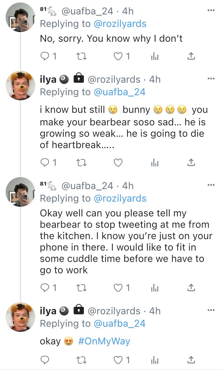 phaitality's tweet photo. [bunbear] this is what happens when your twitter oomf becomes your irl boyfriend #hollanov https://t.co/9yPh5Ztlyt