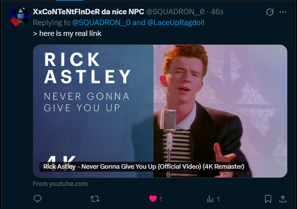 LaceUpRagdoll's tweet photo. @SQUADRON__0 I Don't Like When People Lie https://t.co/AnnjBz4Szd
