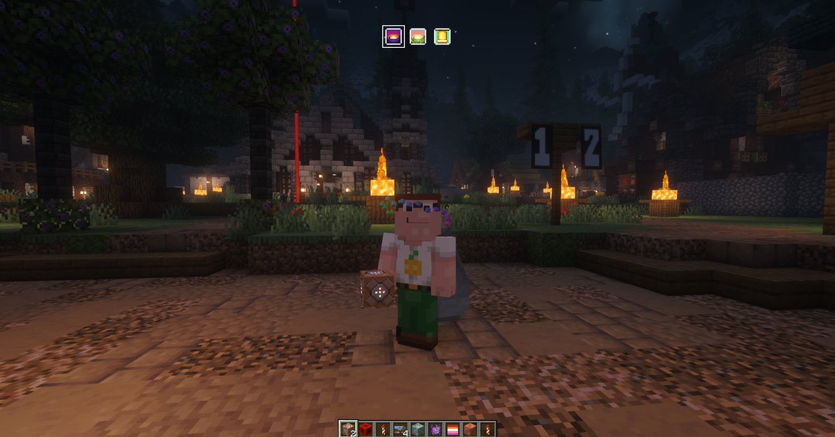Personnage Minecraft avec un skin Peter Griffin après la compromission d’un compte Microsoft