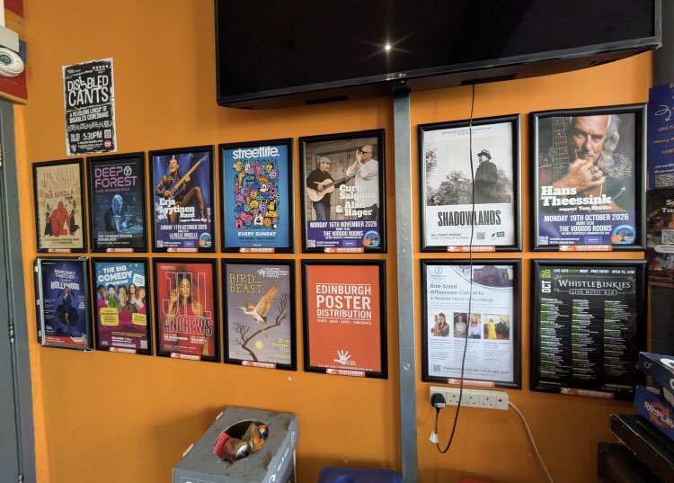 OutofHandScot's tweet photo. #print #posters #distribution #posterdistribution @oldtownpubco check out what’s on this #October! @MashHouse, @welovelabelle, @tweetbinkies &amp; @StramashEdin 🎶#Edinburgh https://t.co/V0kxEkMHpR