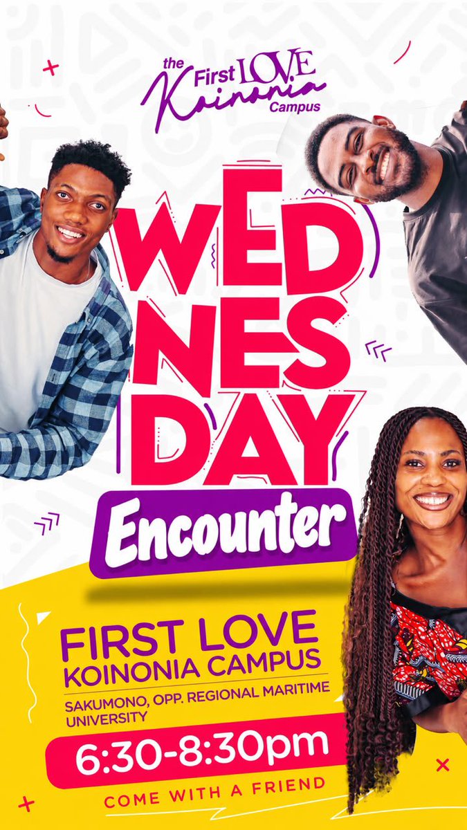 FLKoinonia's tweet photo. The Word.
The worship.
The presence.
THE ENCOUNTER.

This Wednesday, let’s gather again at 6:30pm for the Wednesday Encounter Service at the First Love Koinonia Campus.

And please… DON’T COME ALONE! 
Bring somebody with you! https://t.co/nFWnj8yCYO