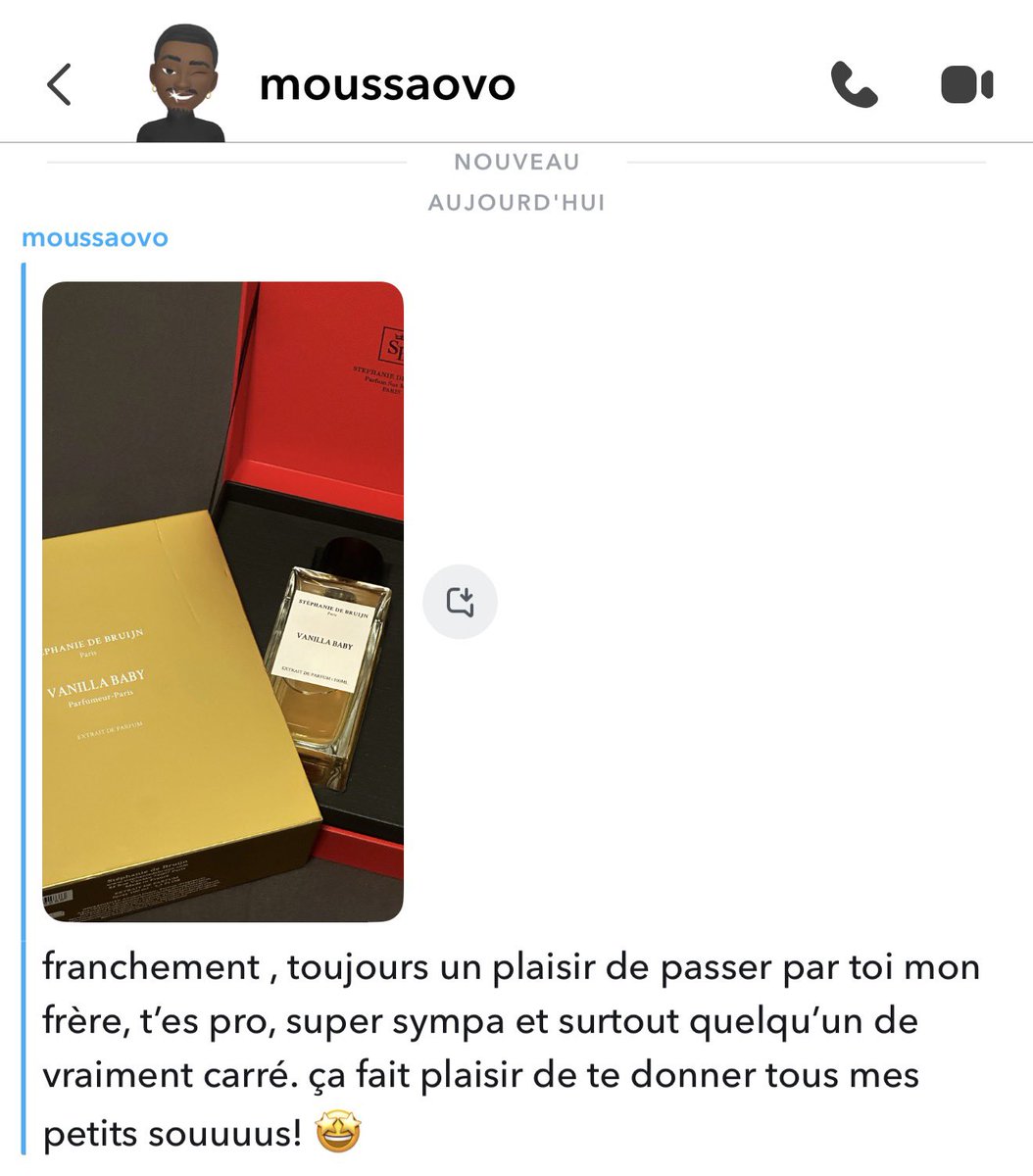 olfactoriumonx's tweet photo. Votre satisfaction = Moi content ❤️ https://t.co/6os9Mk8Whs
