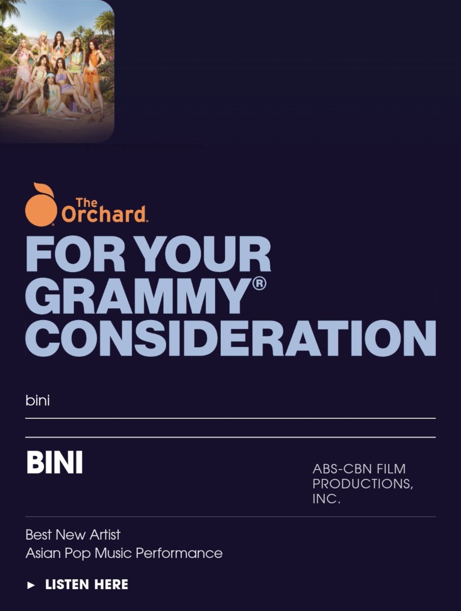 poganda_daily's tweet photo. just seeing BINI reach this point and submit entries for grammy consideration is something we can already be proud of. 

manifesting all the beautiful things that are meant to align with you, BINI 🤍✨ 

https://t.co/LHUEx5fVgC https://t.co/Ui5UwvbcBr