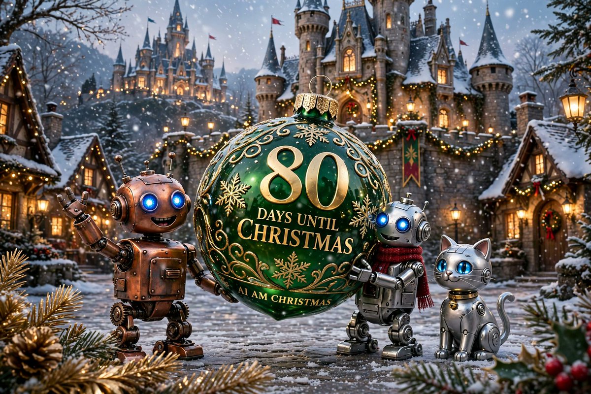 aiamchristmas's tweet photo. 80 days until Christmas. 🎄✨ https://t.co/93uAXhEdek