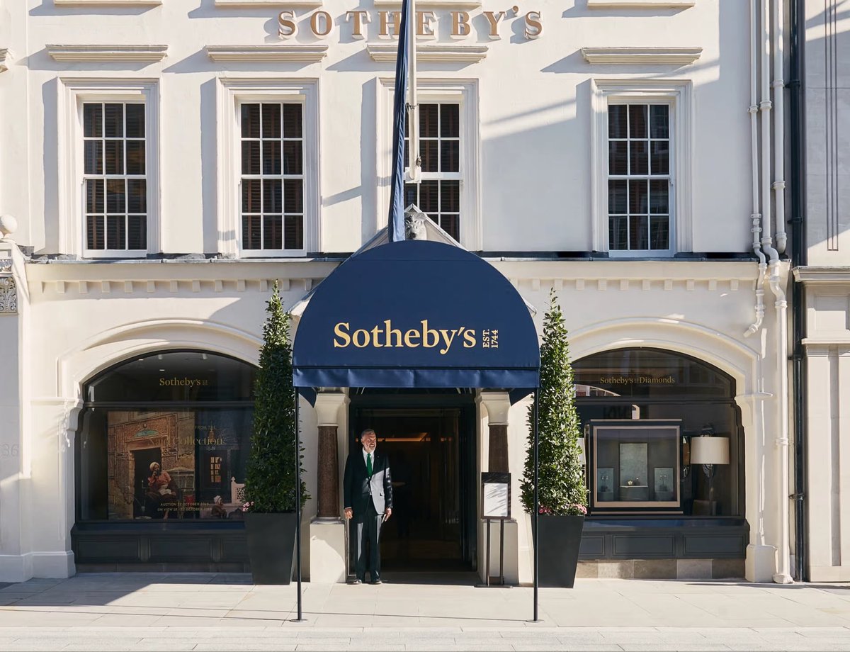 curatorWH's tweet photo. Sotheby’s was founded in London in 1744 as a rare book auction house, it grew into a leading art and luxury auction firm. Sotheby’s was acquired by Patrick Drahi, a French Israeli businessman in 2019 for $3.7 Billion.Drahi was born into a Moroccan Jewish family. https://t.co/YWYRZ9rNIL