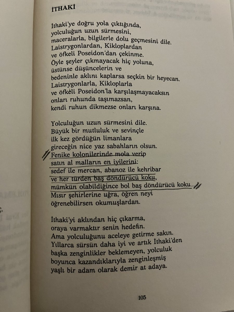 mhcbc_'s tweet photo. ve her türden baş dondürücü koku, 
mümkün olabildiğince bol baş döndürücü koku..

—Kavafis, İthaki( Bütün Şiirleri) https://t.co/bhUaezqLWG