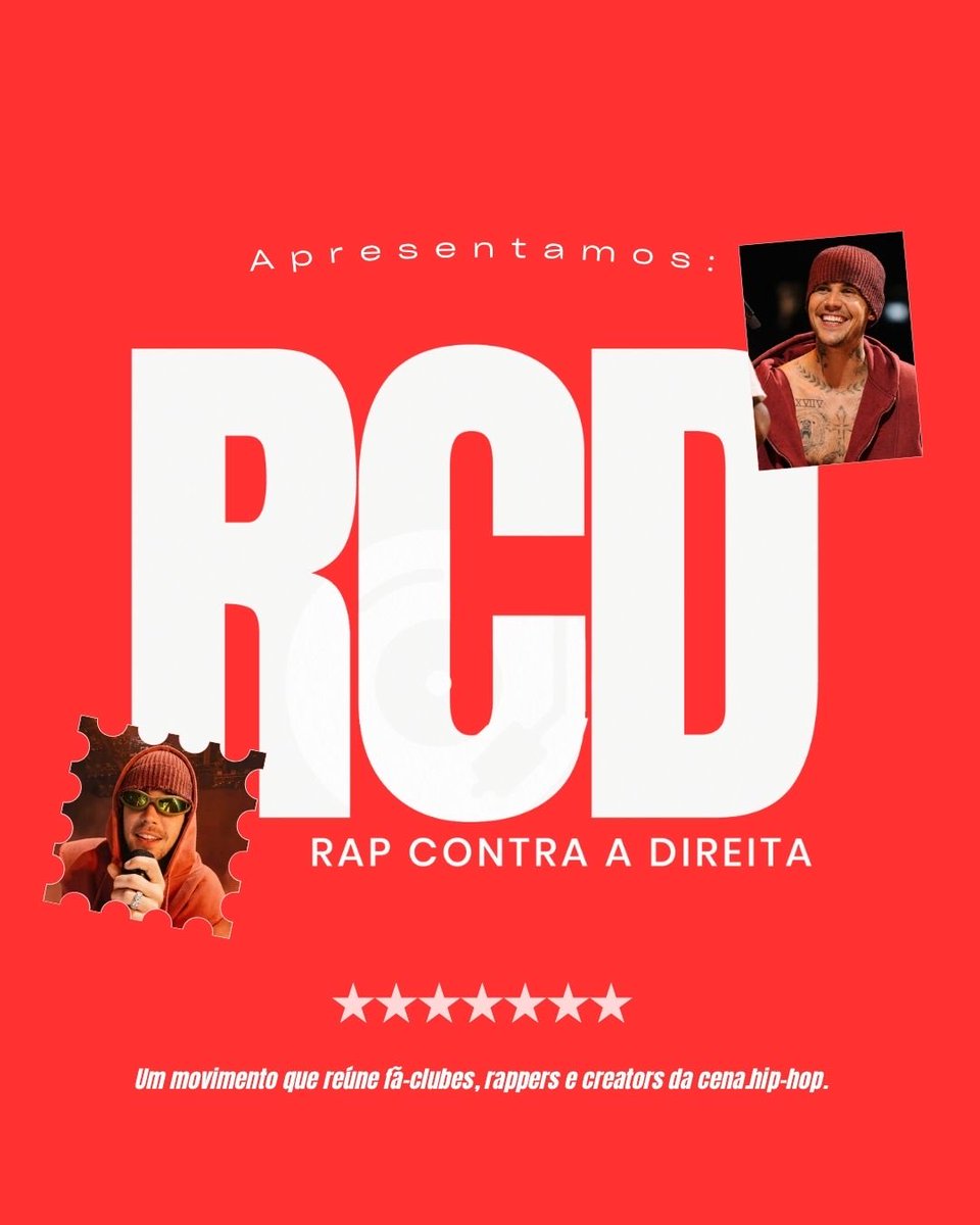 justinbieberbr's tweet photo. RAP CONTRA A DIREITA 🚫 — um movimento que reúne fã-clubes, rappers e creators.

— Criamos o #RDC com o objetivo de ampliar o debate político dentro da cultura e incentivar o público do rap a exercer seu voto de forma consciente e informada.

Chega de fingir que o rap não tem lado: O rap tem lado, sim. E esse lado é o lado de quem luta.

RAP CONTRA A DIREITA PORQUE NOSSA HISTÓRIA NÃO É NEUTRA, E NEM SILENCIOSA.

— O rap nasceu da voz de quem luta por seus direitos, por sua comunidade e por espaço e igualdade. 

Não é sobre partido. 

É sobre valores e princípios. Esses mesmos não são encontrados em hipótese alguma na ideologia da direita.

O rap pode ser contra o sistema, mas nunca contra seus próprios valores.
#RAPCONTRADIREITA