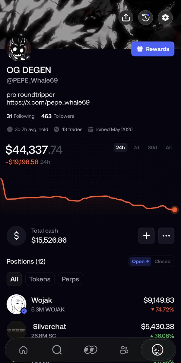 PEPE_Whale69's tweet photo. 1k—> 10 peoples
Comment your Fomo user ID , random Pick.
Must be following on FOMO https://t.co/EfkdW5YbQC