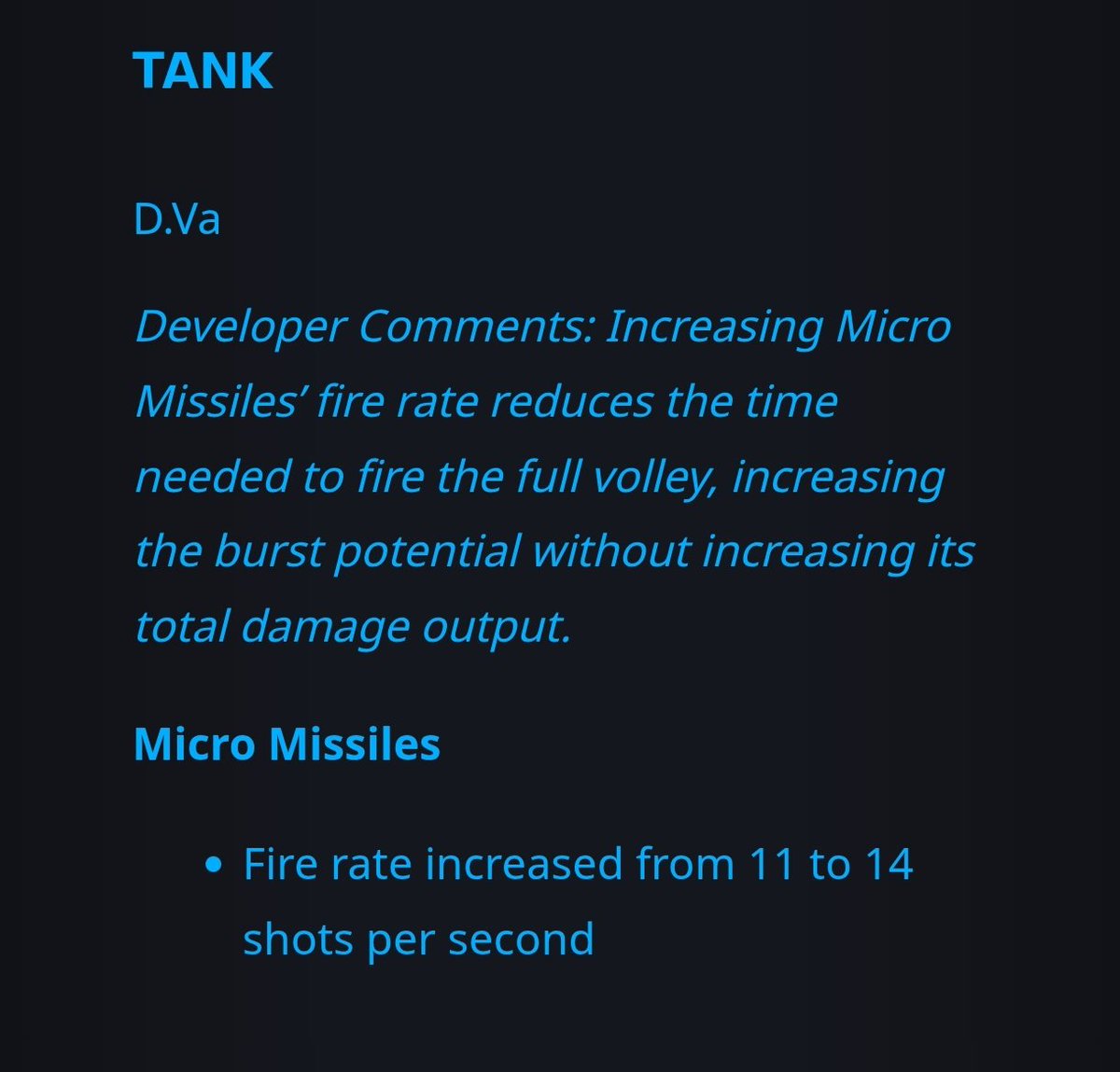 LobotomyChxn's tweet photo. @tearfps they specifically buffed her burst damage btw https://t.co/CuGoeW7mMU