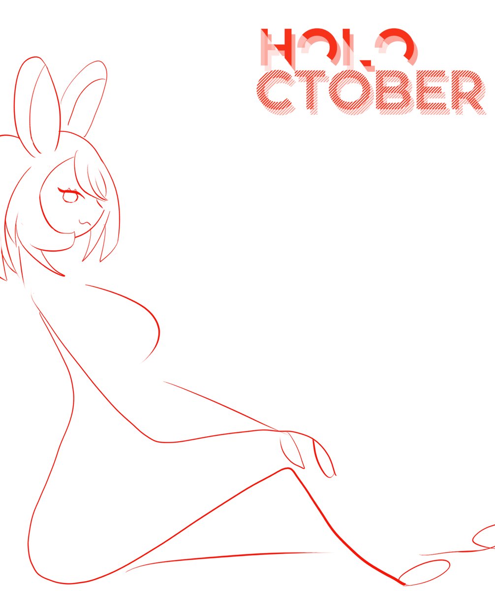 gamautism's tweet photo. Day 6 
Rat
#holoctober https://t.co/kP4tHkxl72