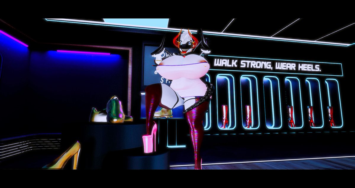 shinjo_akmut's tweet photo. The wife going to the shoe store to buy more heels for her ever growing pile of them! Kraken boobs is https://t.co/YqaWczAatx 💘💘
#secondlife #photography #nsfw https://t.co/G6EjYvYgYt