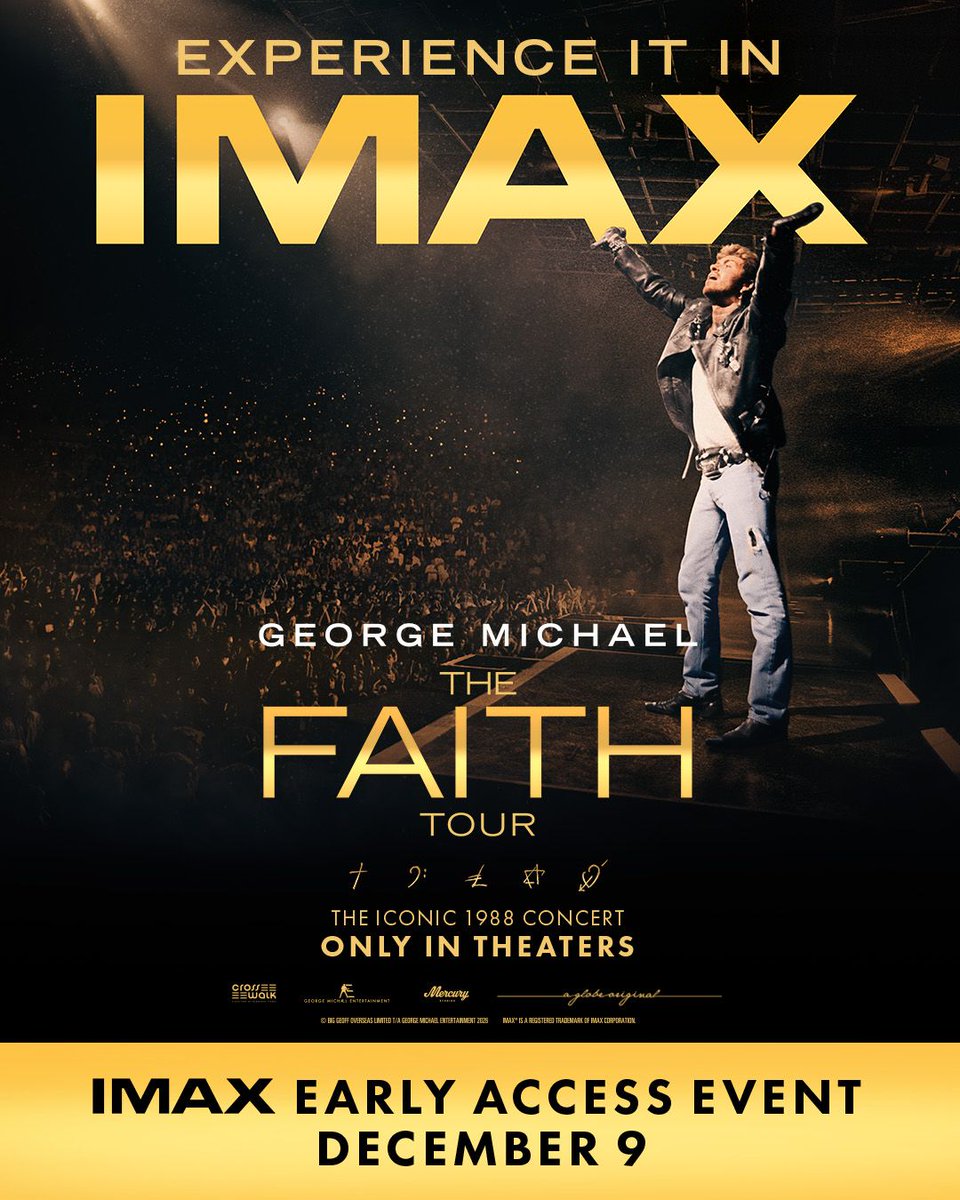 imaxindy's tweet photo. Let’s take it back to Paris, 1988. 🎶
Never-before-seen footage of George Michael performing during his legendary #FaithTour is coming to the giant screen with Gotta Have Faith: #GeorgeMichael IMAX Early Access. https://t.co/atEShbbkeX