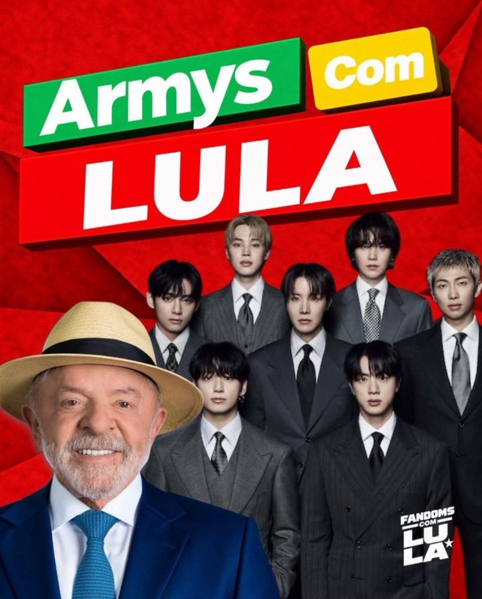 Marialu01145032's tweet photo. @mikemybro FANDOMS COM LULA
 ARMYS COM LULA
#EleNão
#FandomsComLula
#ArmyNasUrnas https://t.co/EiYlOhMA1c