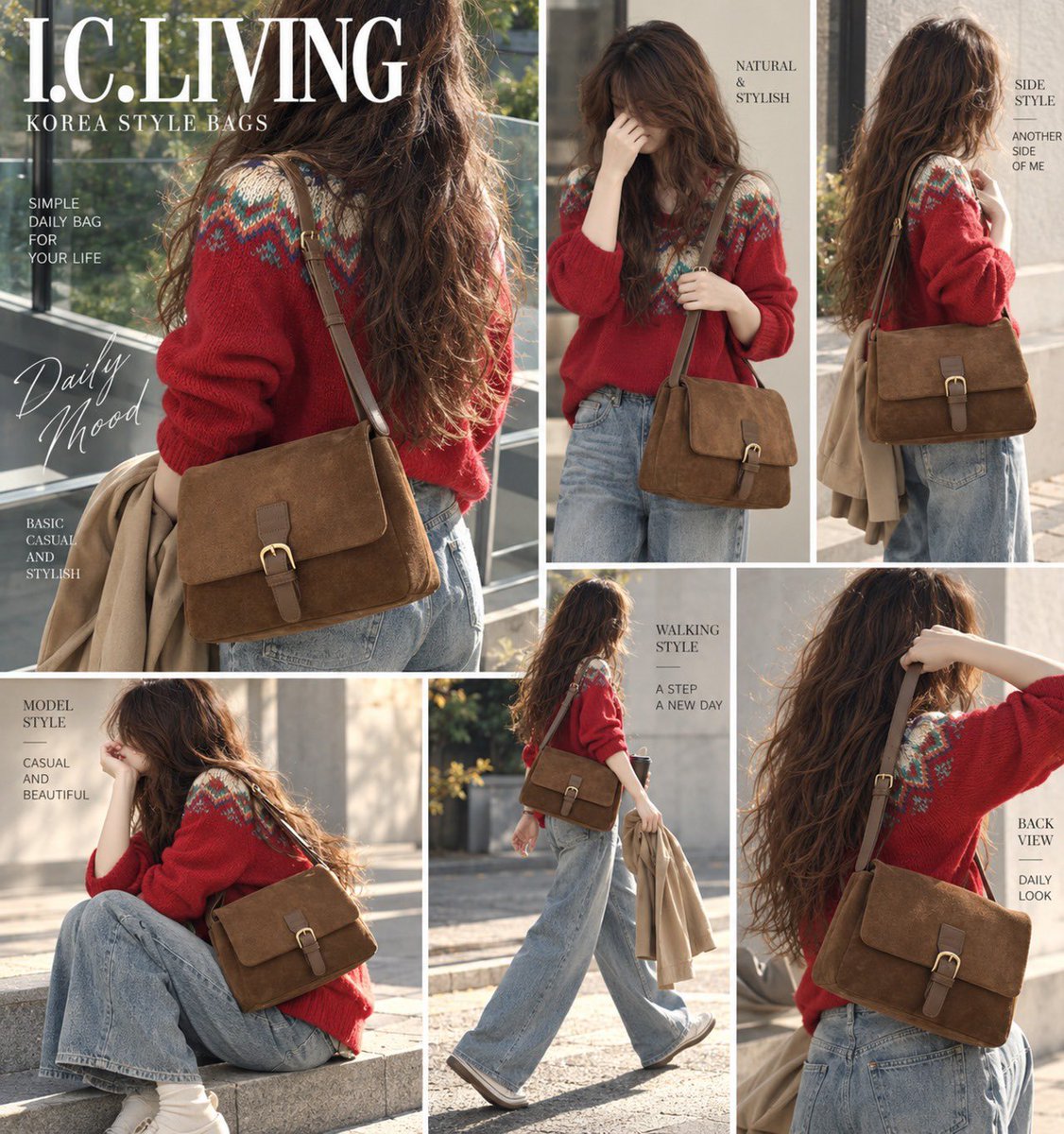 icliving01's tweet photo. ◆忙しい日常にフィット！2WAYで楽しめるフェイクスエードショルダーバッグ♡

#韓国ファッション通販
#韓国バッグ
#韓国バッグメンズ
#ショルダーバッグ
#トートバッグ
#レディースバッグ
#韓国ファッション

商品詳細はこちらのURL ⬇️

https://t.co/jeAwOG0dTJ https://t.co/LbUDTQ7SZH
