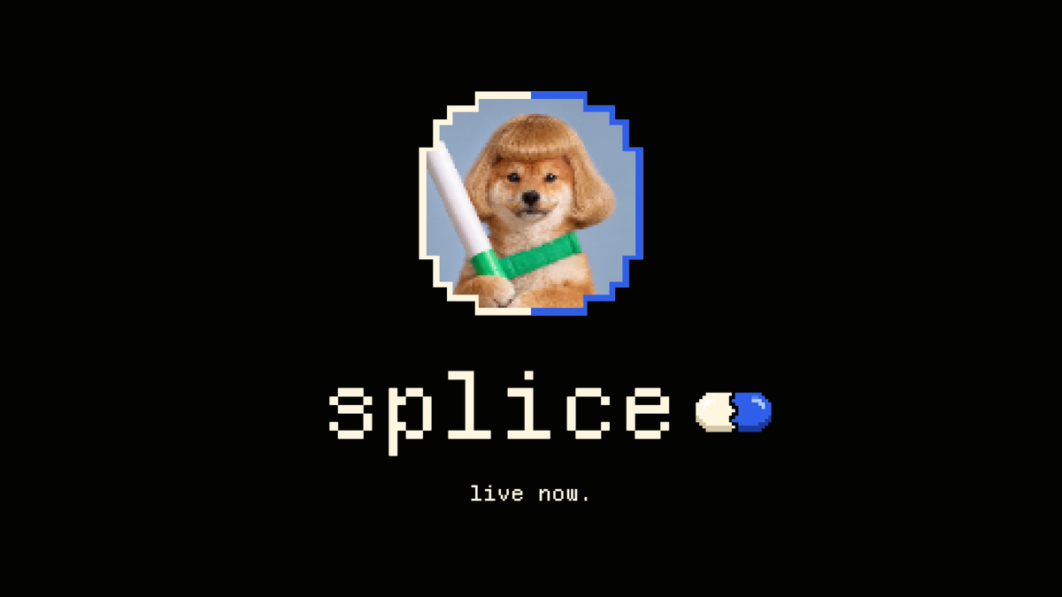 splicelaunch's tweet photo. the loop on splice:

claimed fees build a treasury. the threshold opens matching. two treasuries fund a child. that child shares fees with its parents' holders and funds the next generation. https://t.co/y68dMn96N0