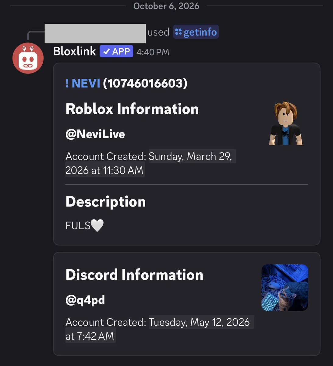 RealHeadlessGiv's tweet photo. No, this giveaway is fake.

I looked into his accounts (Nevl_Roblox and NeviLive). Neither owns the headless. https://t.co/a2AC2z6CJQ