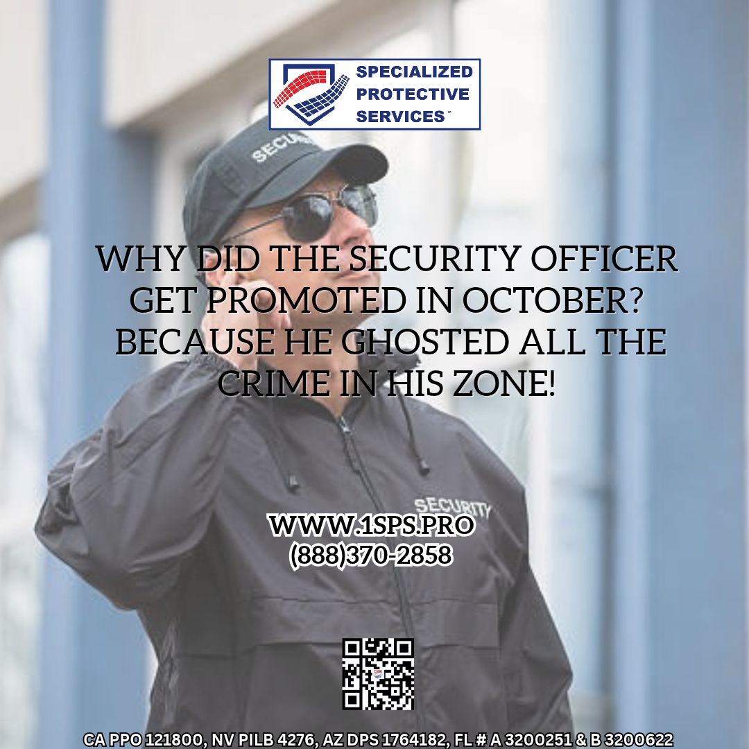 1SPSPro's tweet photo. #specializedprotectiveservices #spssecurity #securityguards #securityhumor @SPSRecruiter https://t.co/kBqoXaj9MC