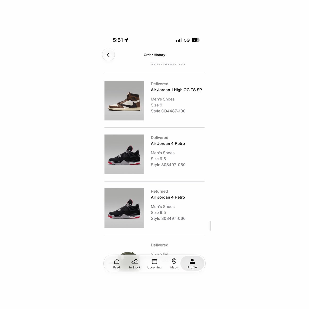ChanukahDrewish's tweet photo. @JustFreshKicks 1 of 89 purchases on SNKRS https://t.co/NNoJgmhPBM