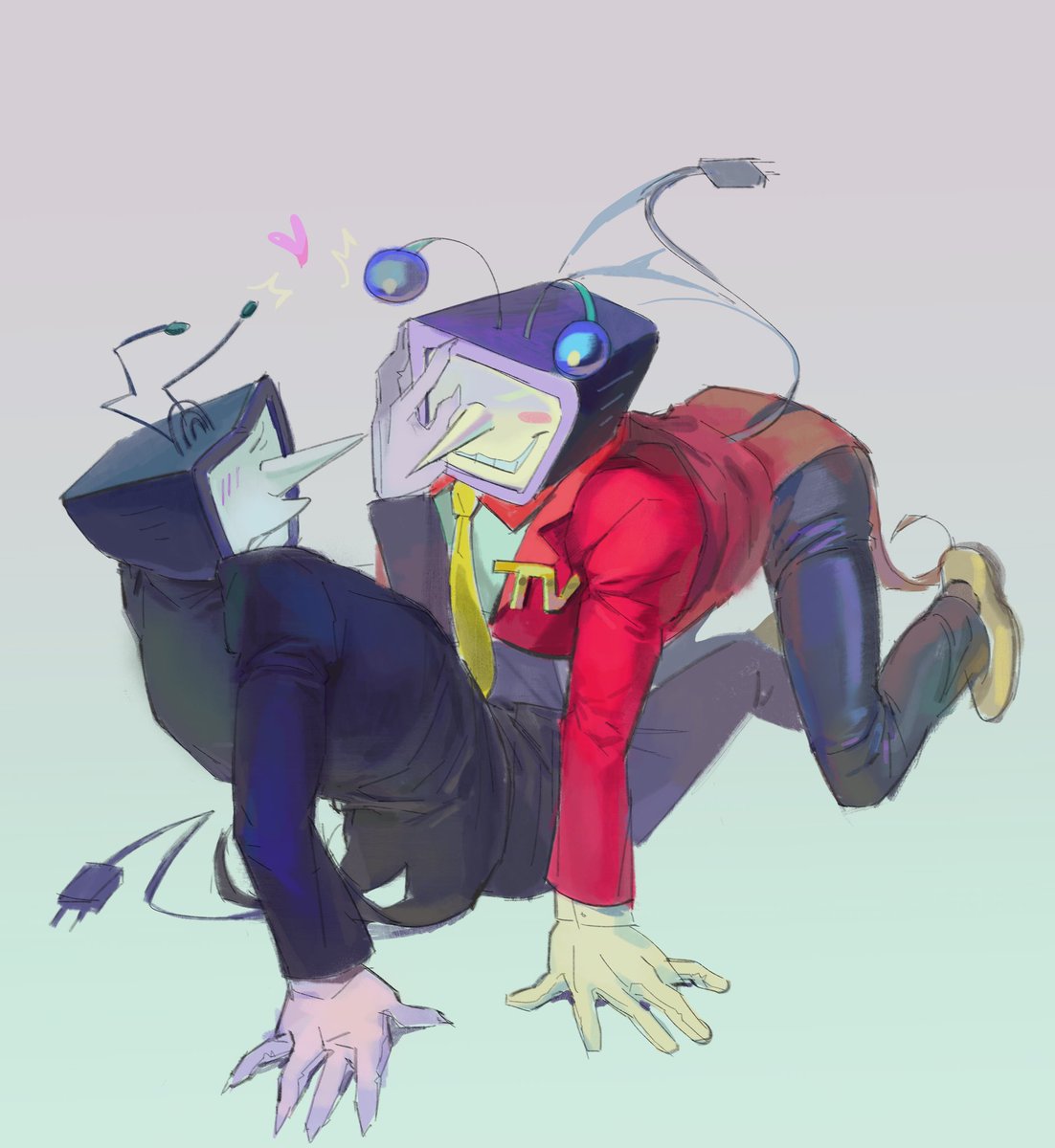 killllingtime's tweet photo. More…. #doublefeacher #deltarune https://t.co/w1wr7U3pUq
